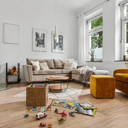 Level22 ! Grosszuegiger Altbau, Tolles Design Mit Kamin - Zentral In Bahnhofsnaehe Леверкузен